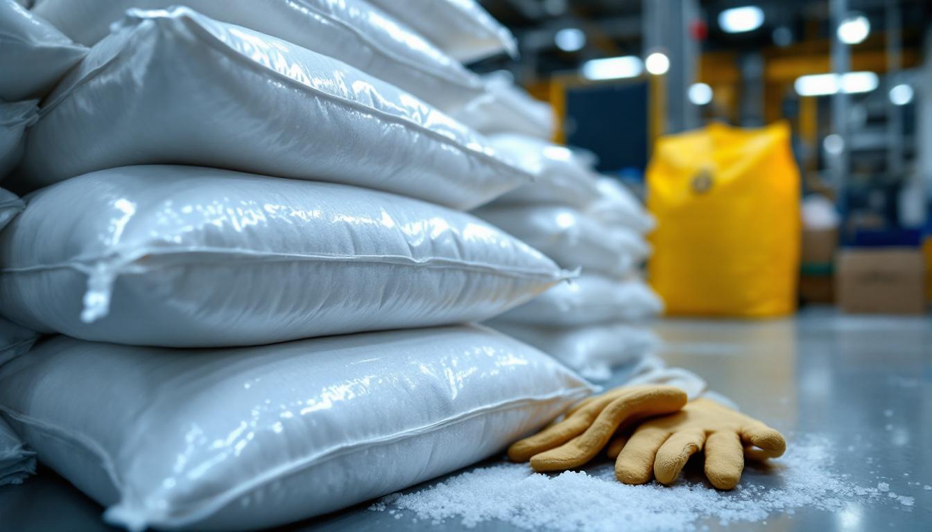 Silice grado alimenticio